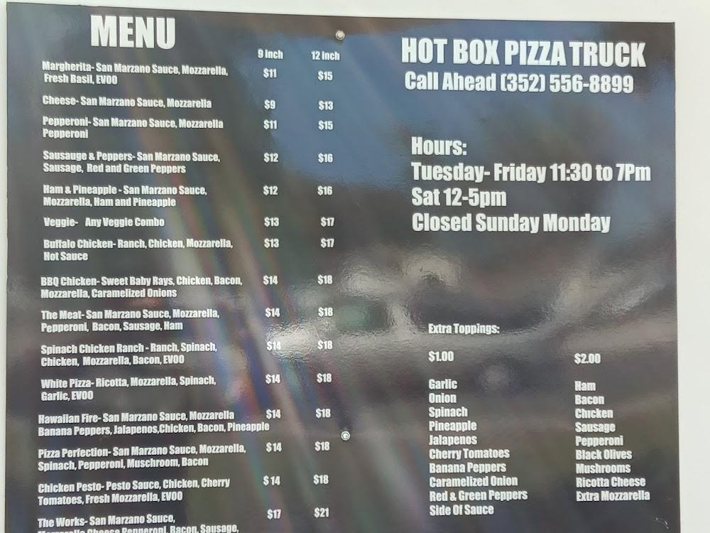 Wood Fire Pizza Menu image 3